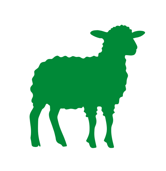 Icon representing high-quality sheep skin leather