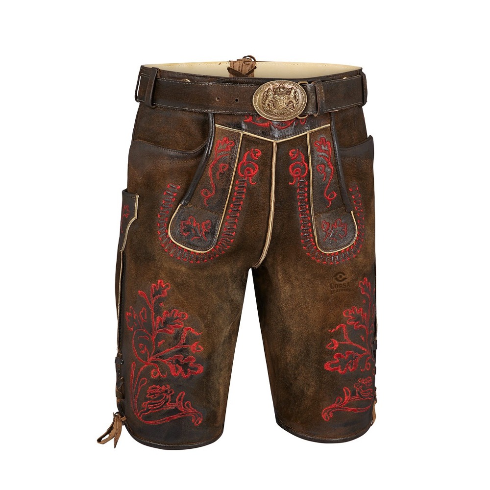 Bavarian Party Suede Shorts – Leather Trousers Alternative for Festivals & Events
