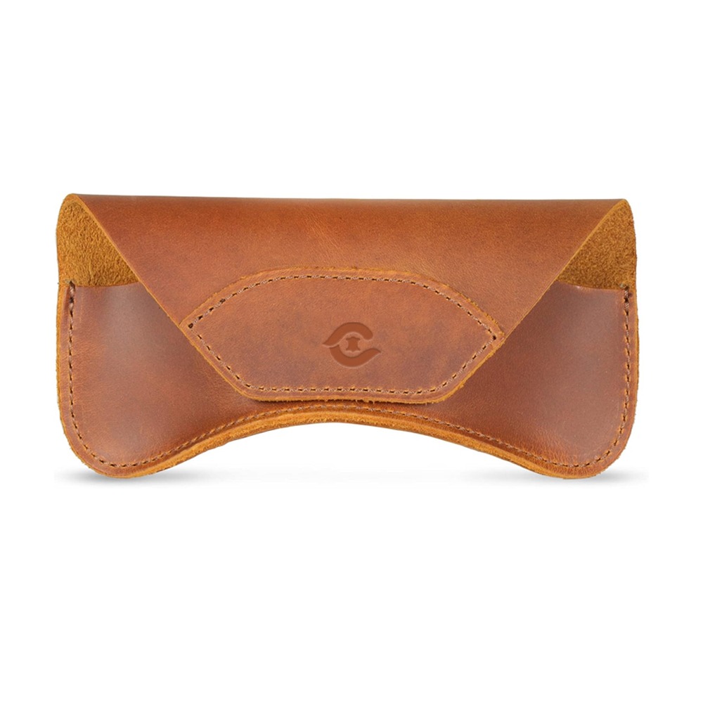 Handmade Leather Eye Glass Cover Durable and Elegant