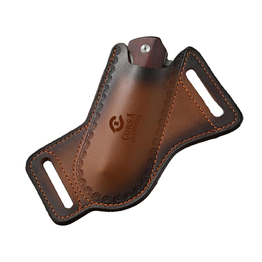 Handmade Leather Knife Sheaths Custom Fit Designs