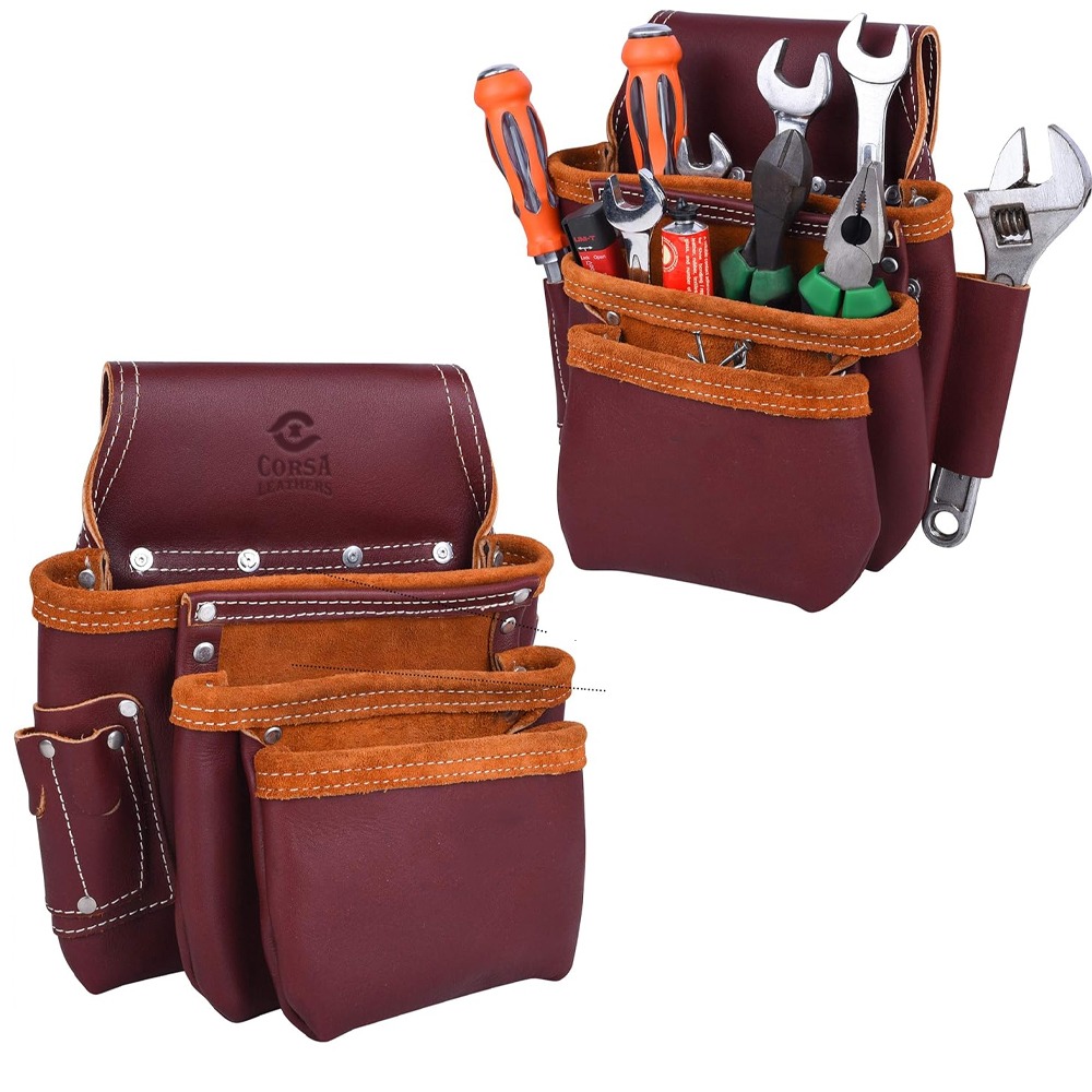 Premium Leather Tool Pouches Handmade for Professionals