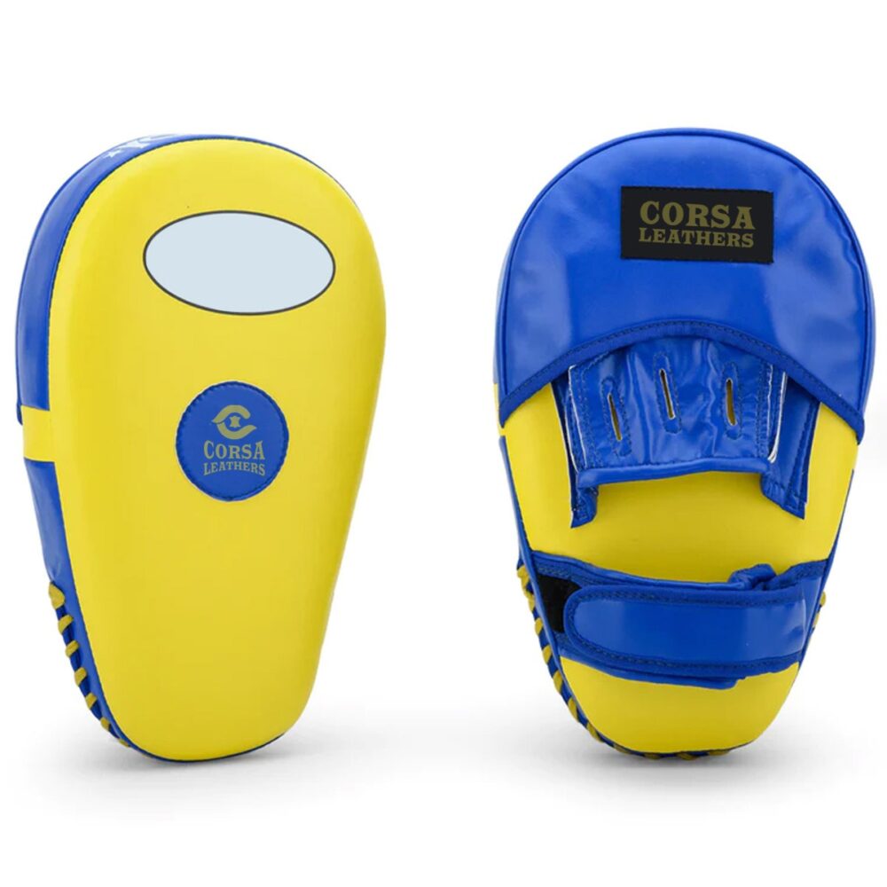 Handcrafted Leather Boxing Focus Pads  Ideal for Speed & Accuracy
