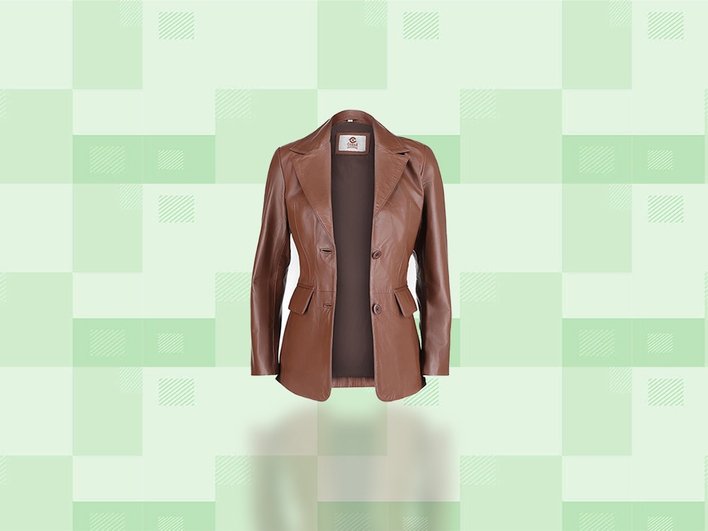 Leather Blazer