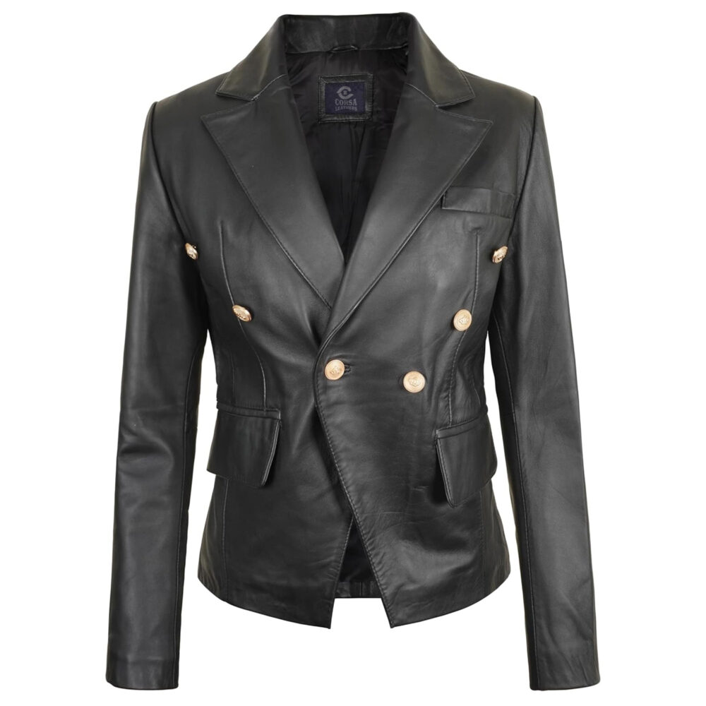 Classic Leather Blazer Elegant and Durable Apparel for Men & Women