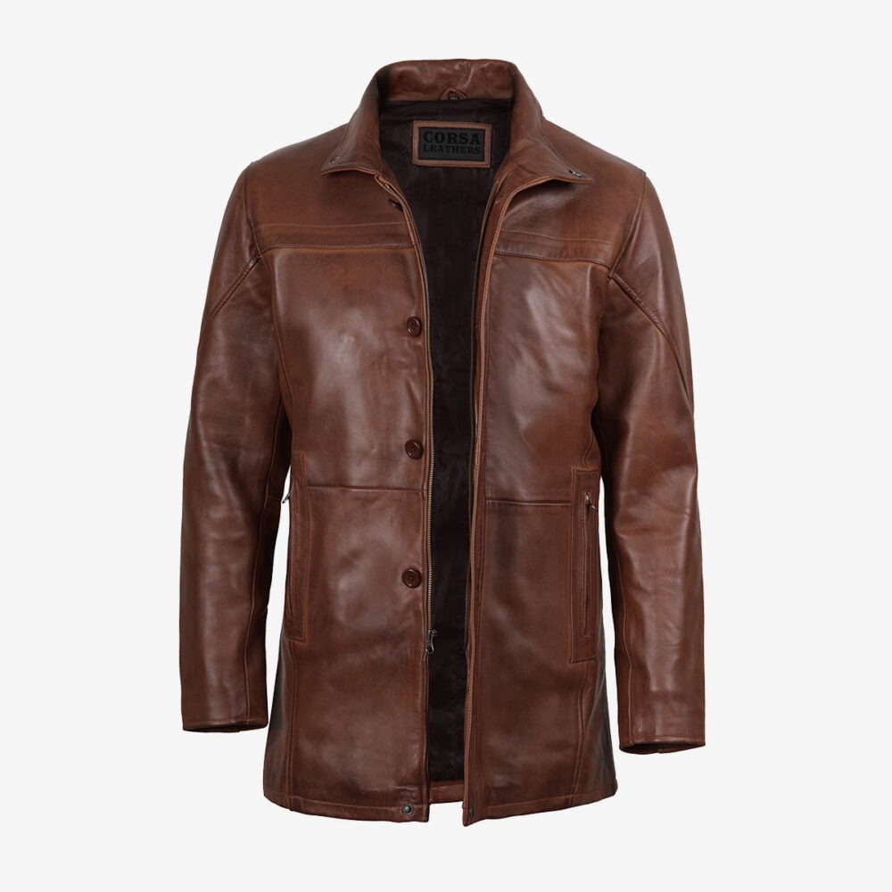Custom Leather Coat – Made-to-Order Design for Brands & Retailers