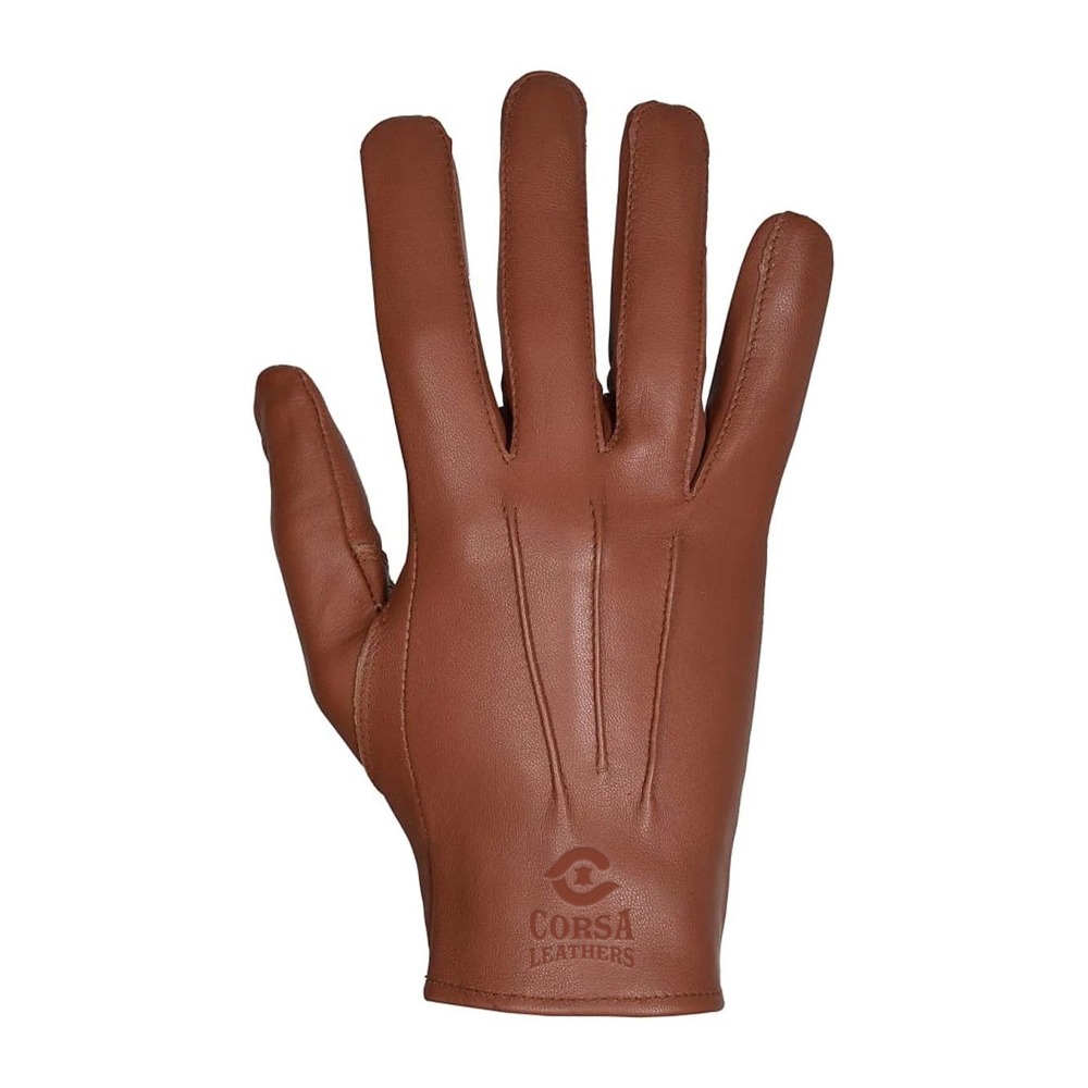 Water-Resistant Leather Winter Gloves – Perfect for Snow & Rainy Days