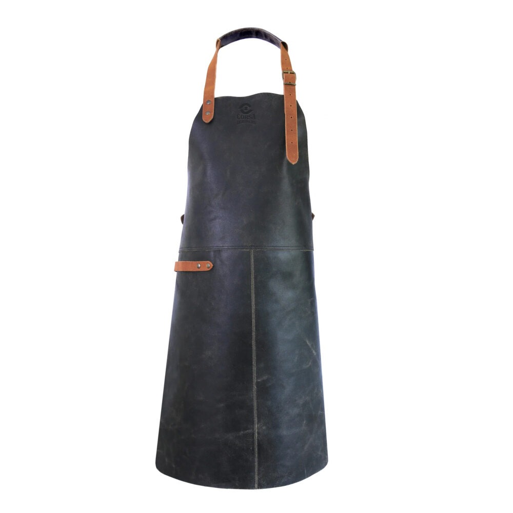 Premium Leather Aprons Durable and Stylish for Work and Cooking