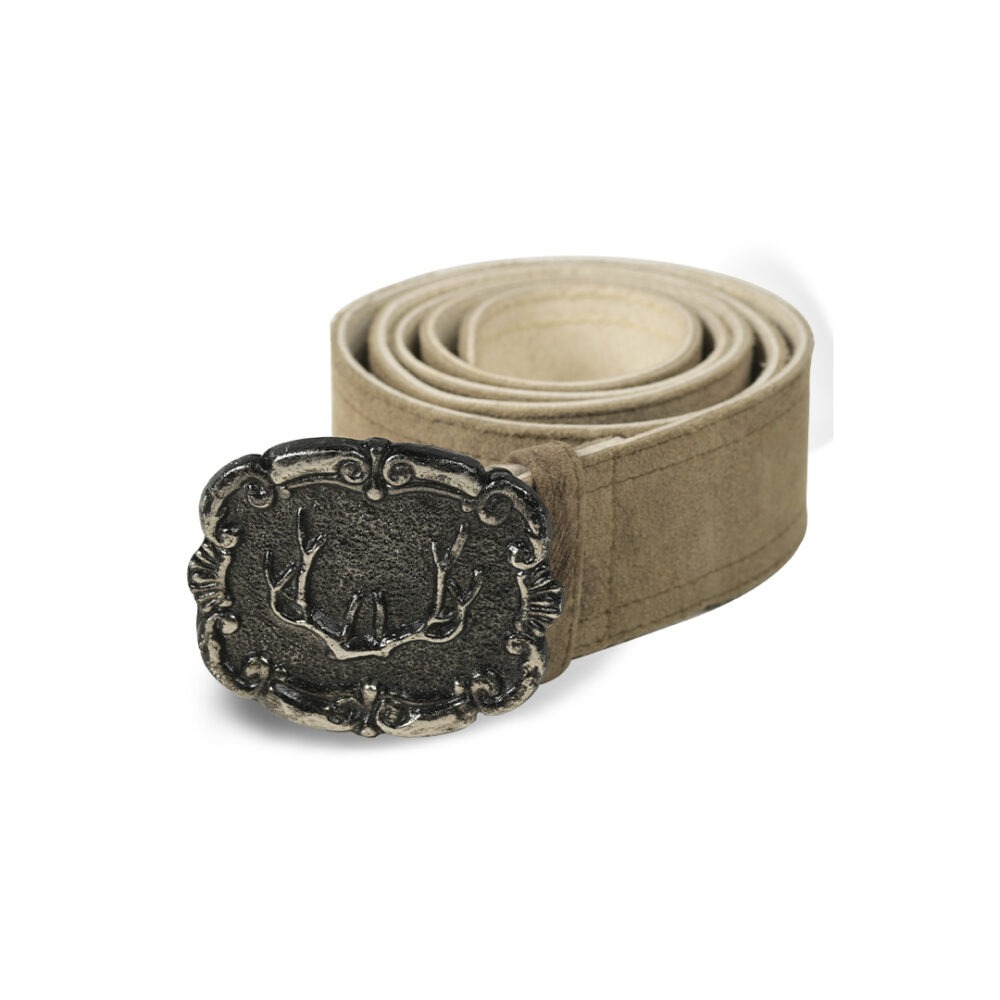 Rustic Bavarian Belts Vintage-Inspired Leather Accessories for Western Fashion