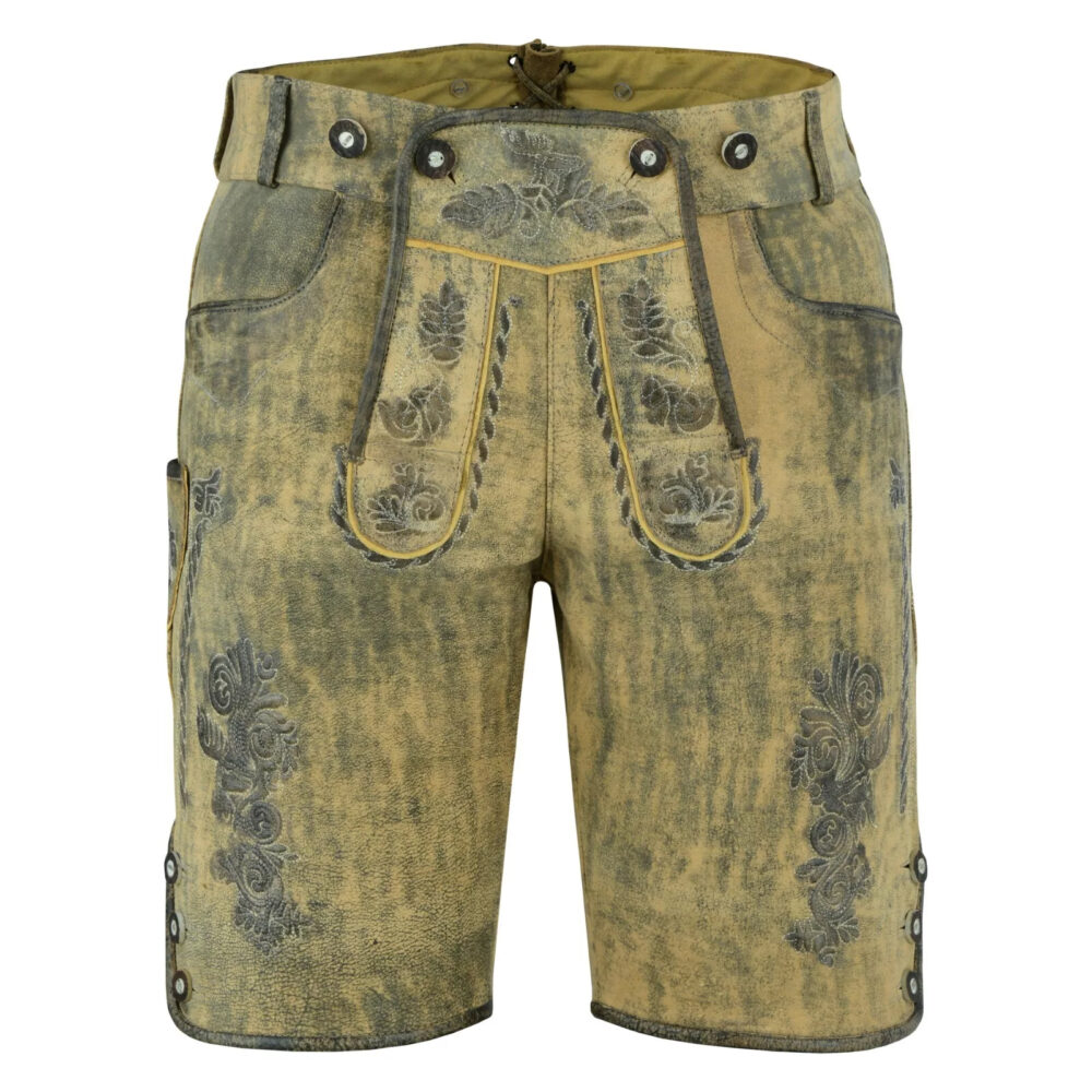 Bavarian Long Shorts Premium Leather Apparel for Traditional & Modern Style