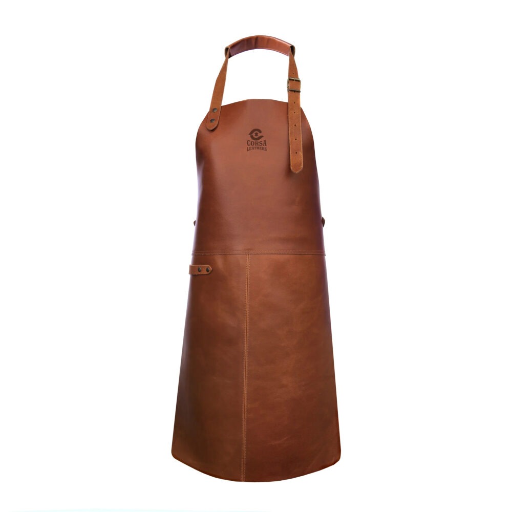 Classic Leather Aprons Durable Protection for Workshop & Industrial Use
