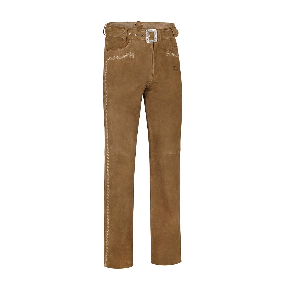 Custom Bavarian Pants Logo Branded Leather Apparel Manufacturer
