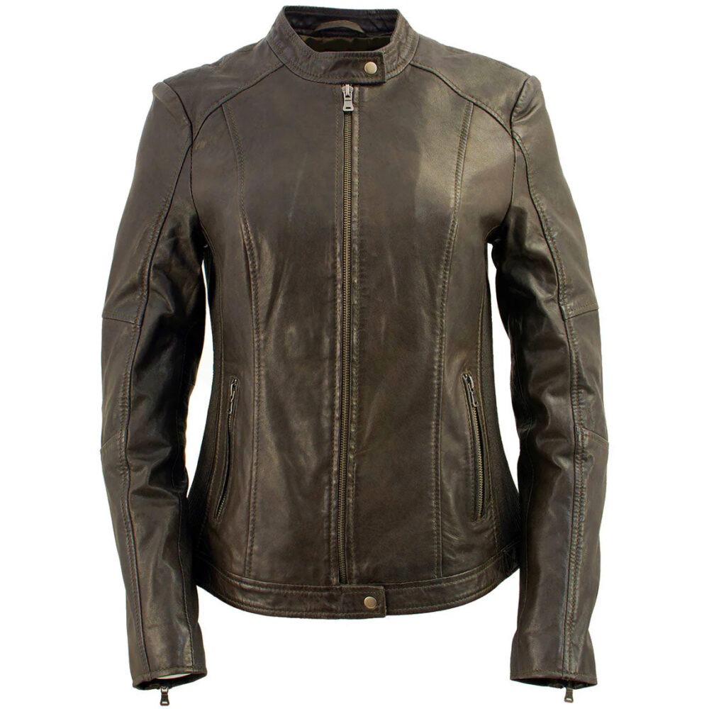 Leather Blazer Jacket – Smart Casual for Office & Evening Out