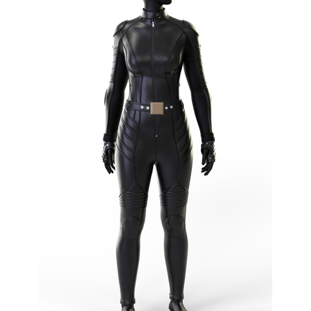 Designer Leather Jumpsuit Fashion-Forward Statement Wear
