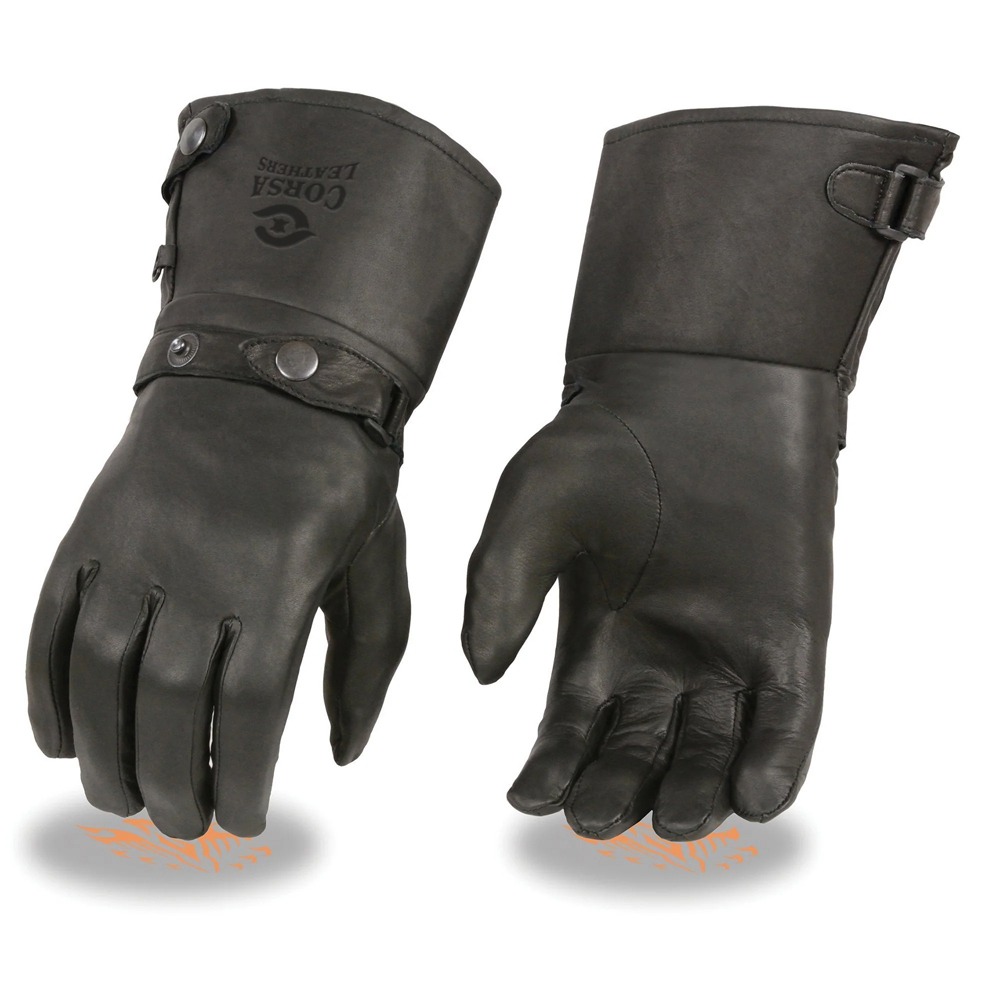 Heat-Resistant Gauntlet Gloves Ideal for Welding & Foundry Work