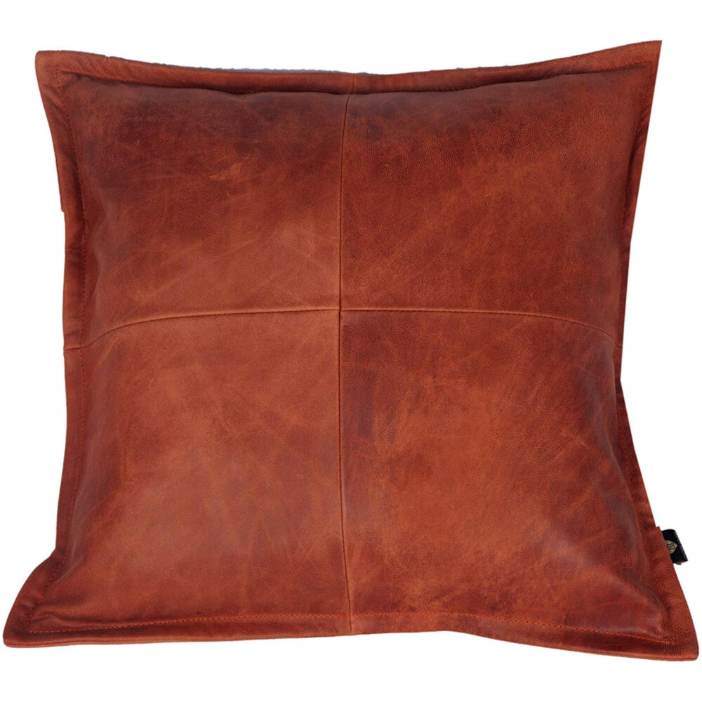 Custom Leather Pillows Personalized Luxury for Living Room
