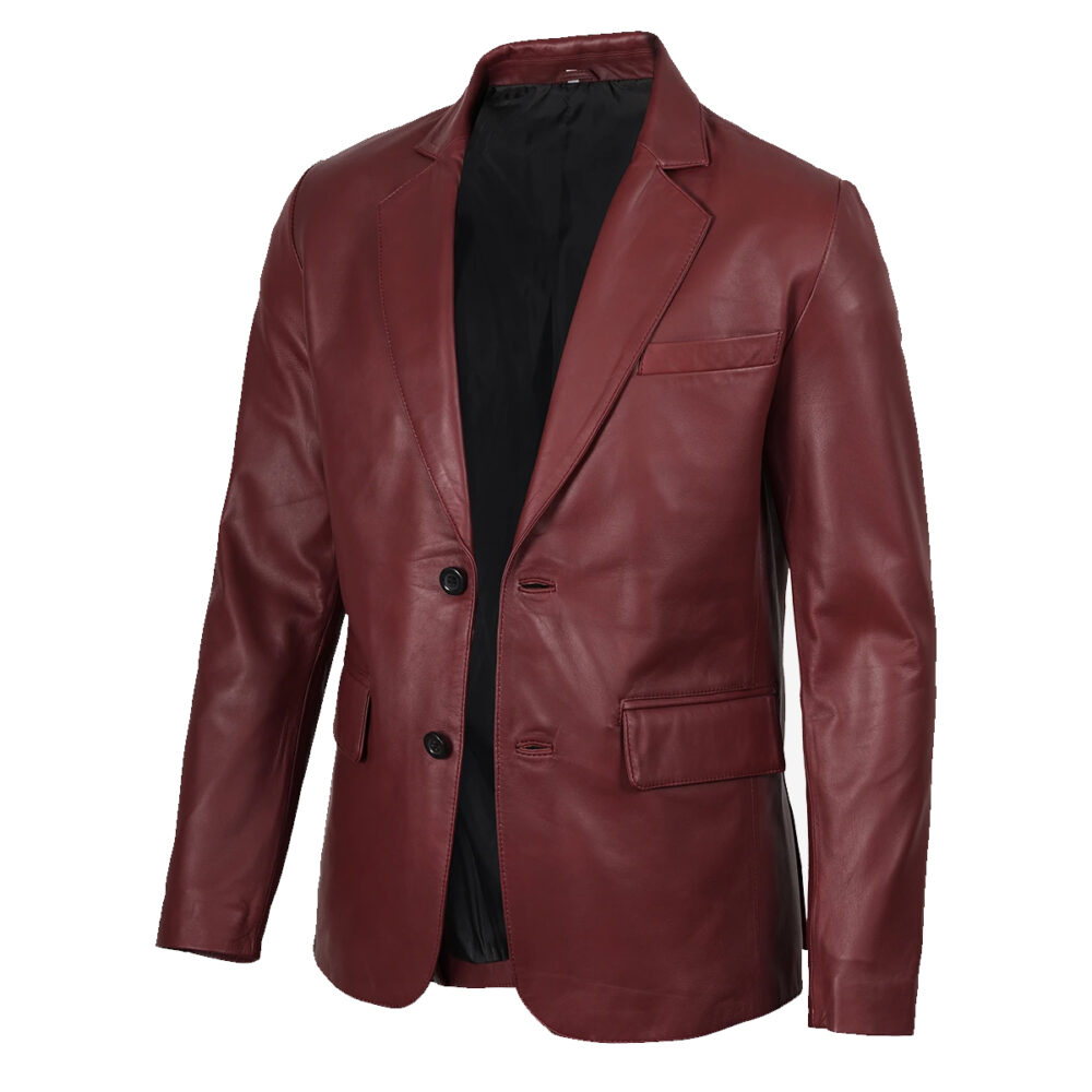 Leather Blazer