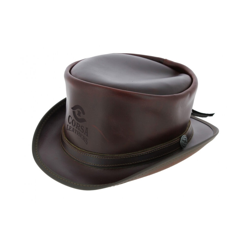 Classic Leather Hat Durable Ranch & Rodeo Style for Outdoor Use