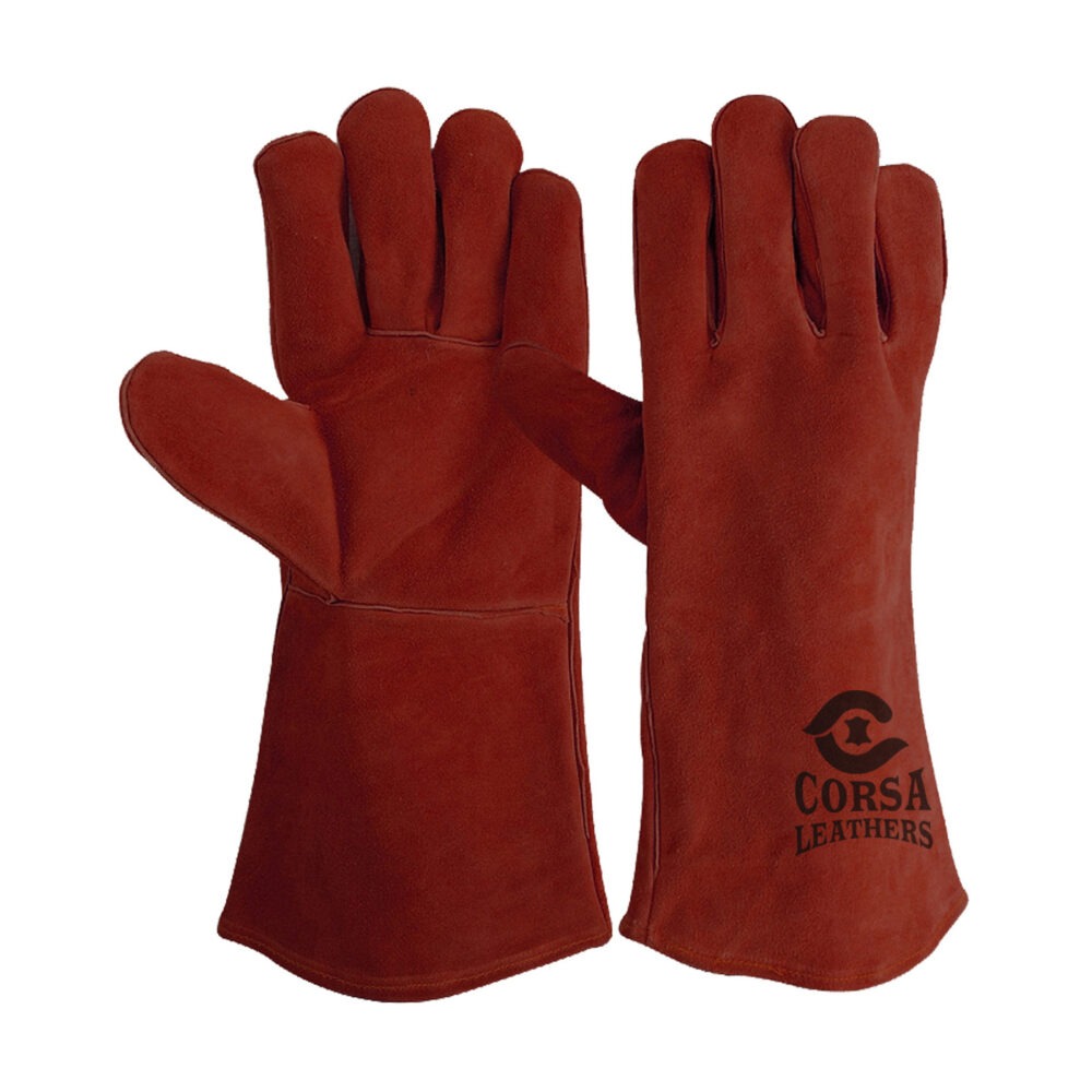 Heat Resistant Welding Gloves Maximum Hand Protection