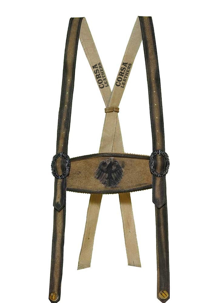 Custom Bavarian Suspenders Personalized for Festive Outfits