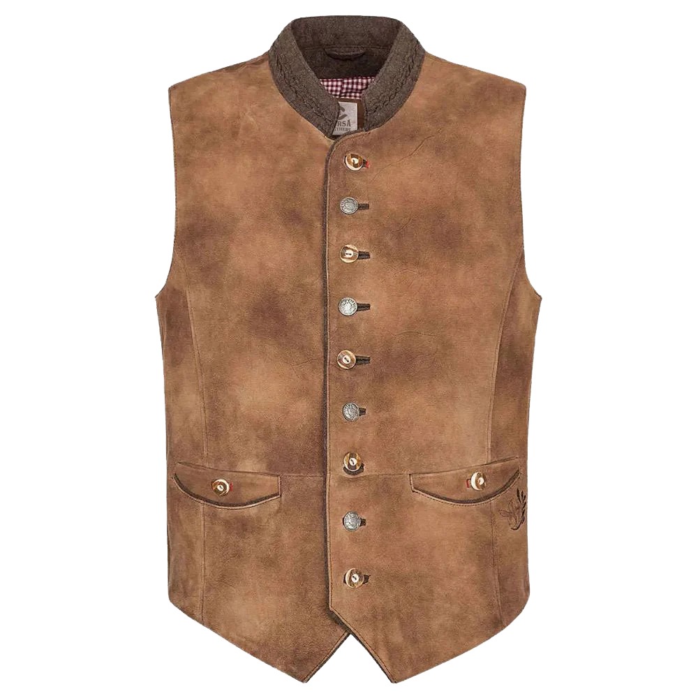 Classic Bavarian Vest Durable and Stylish Western-Inspired Gear