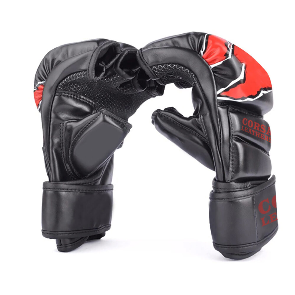 Handmade Leather MMA Gloves Durable and Comfortable