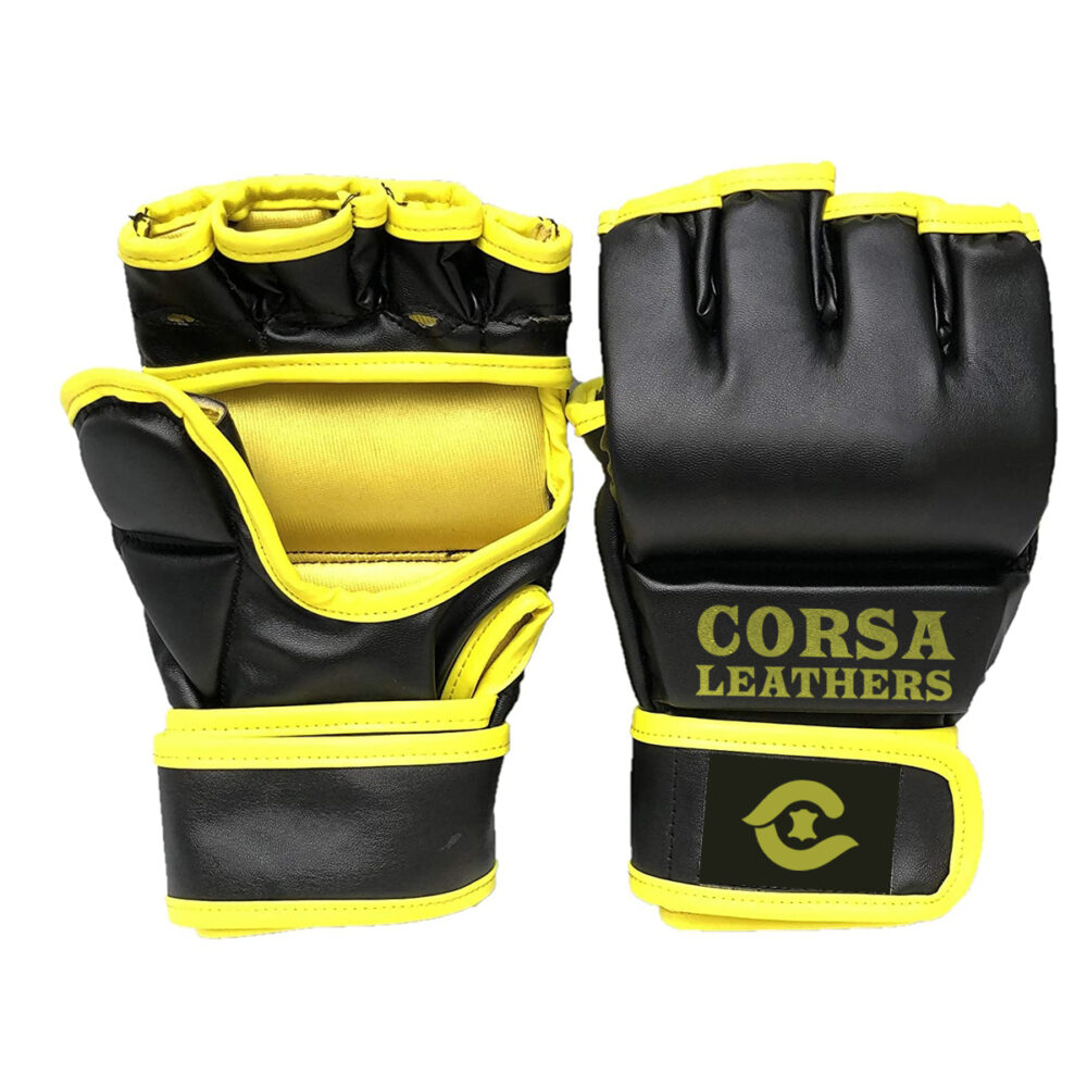 Custom Leather MMA Gloves Personalized for Fighters