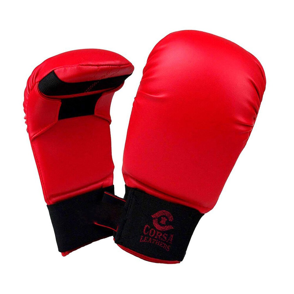 Karate Sparring Mitts Shock Absorbing Padding for Daily Practice