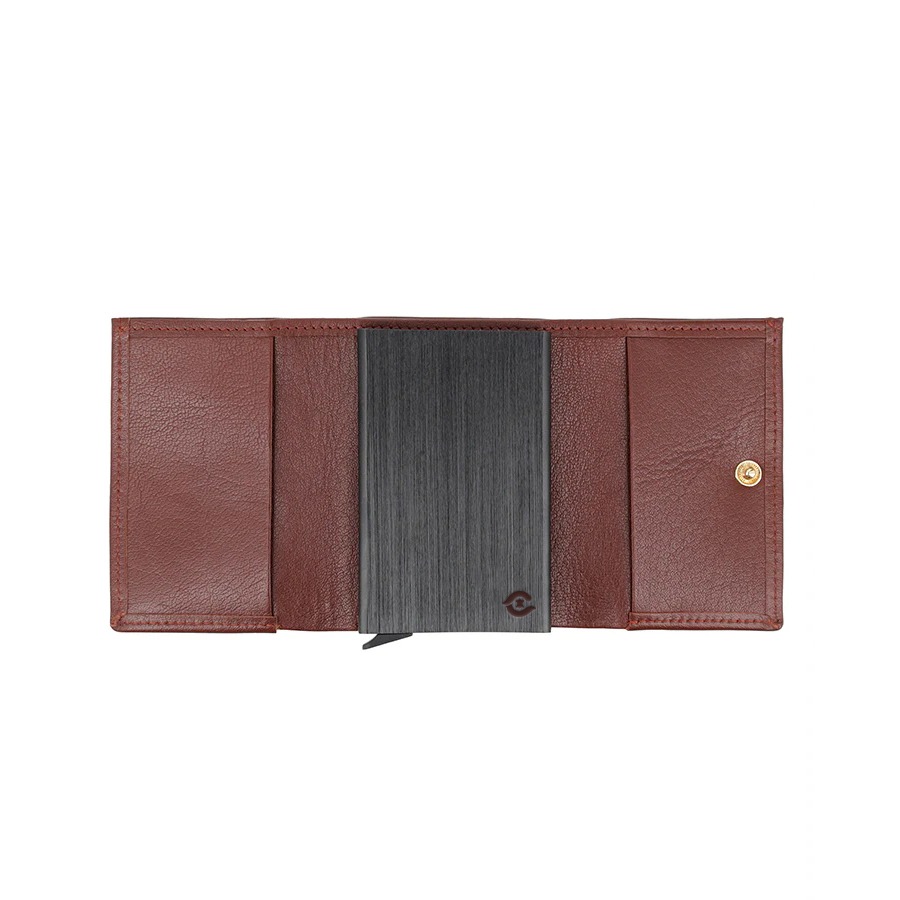 Vintage Leather Wallets with Hand-Stitched Finish