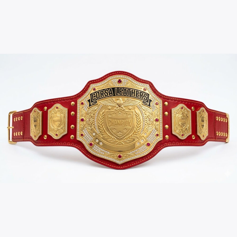 Premium Champion Belt with Detailed Plates & Luxury Finish