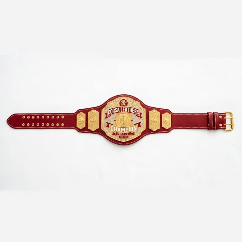 Custom Champion Belt for Wrestling, Boxing & MMA Events